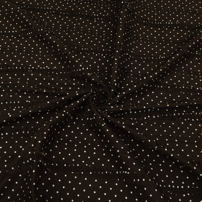 Polka Dot Cotton Satin Print Fabric