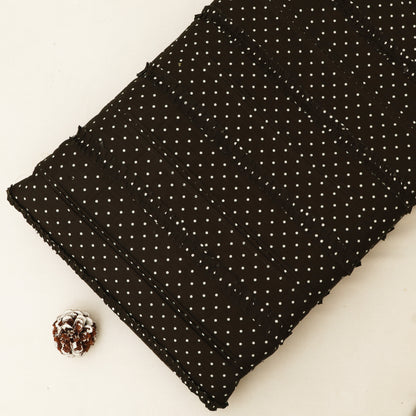 Polka Dot Cotton Satin Print Fabric