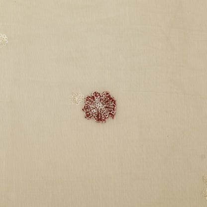 Chanderi Embroidery Fabric