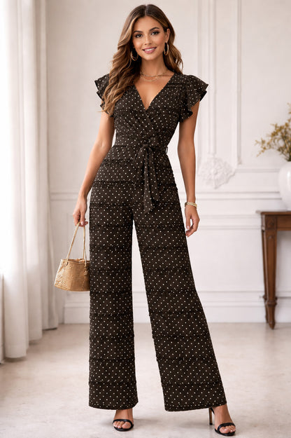 Polka Dot Cotton Satin Print Fabric