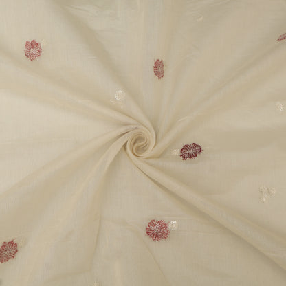 Chanderi Embroidery Fabric