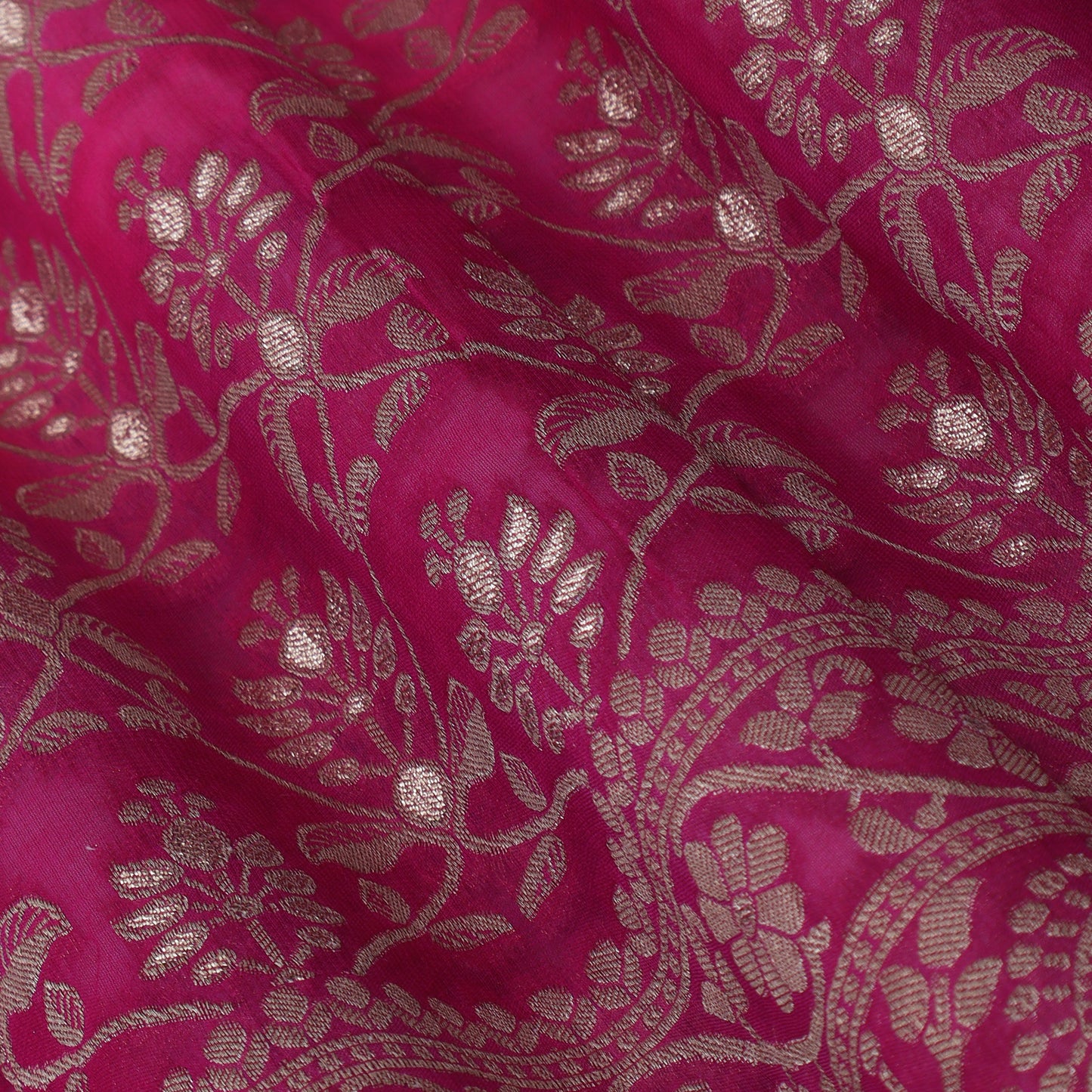 Shaded Tissue Zari Embroidery Fabric