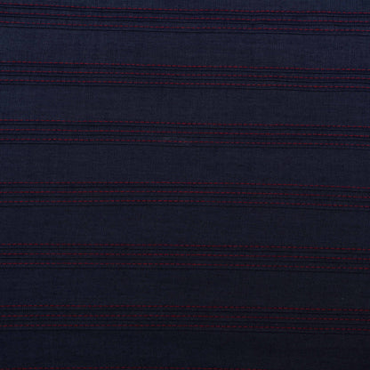 Blue Color Denim Stripe Fabric