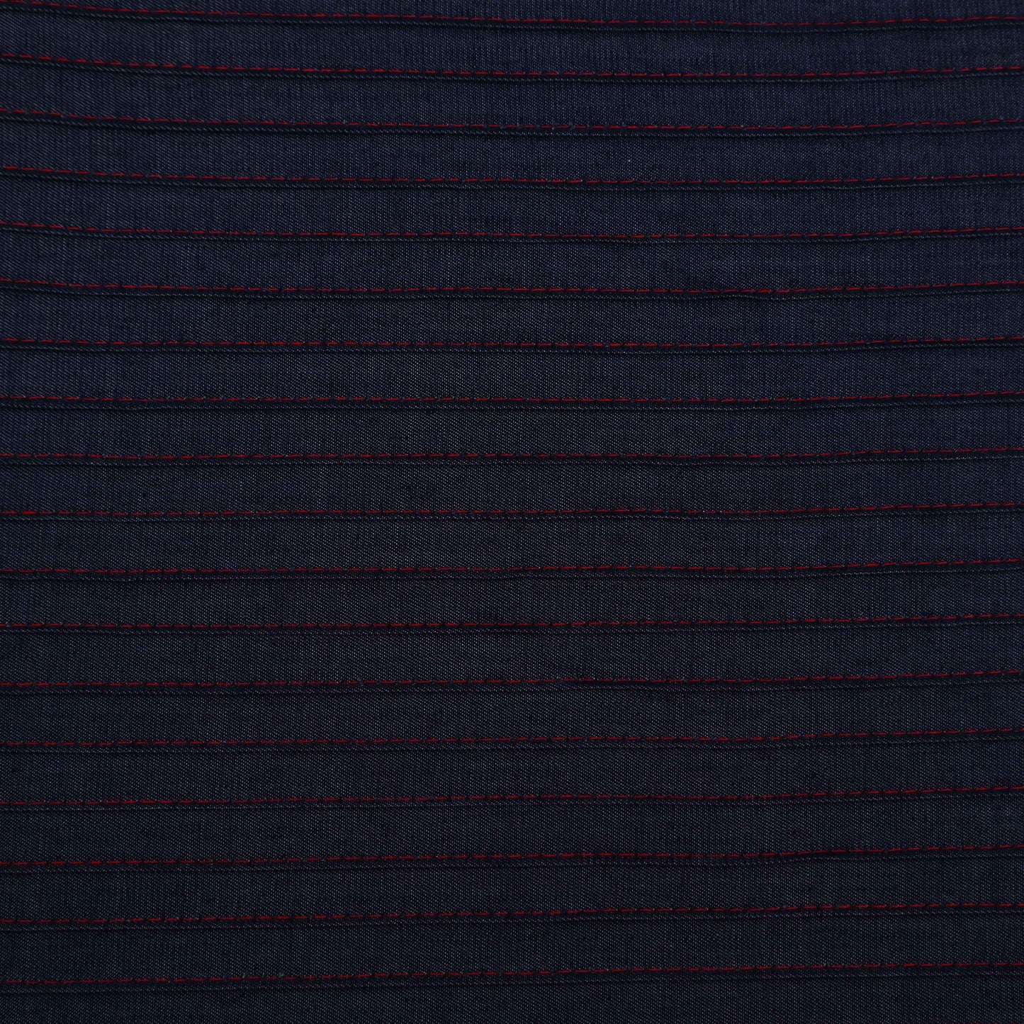 Blue Color Denim Stripe Fabric