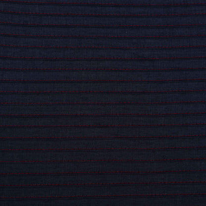 Blue Color Denim Stripe Fabric