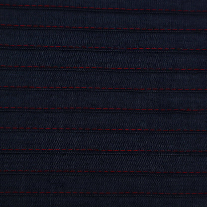 Blue Color Denim Stripe Fabric