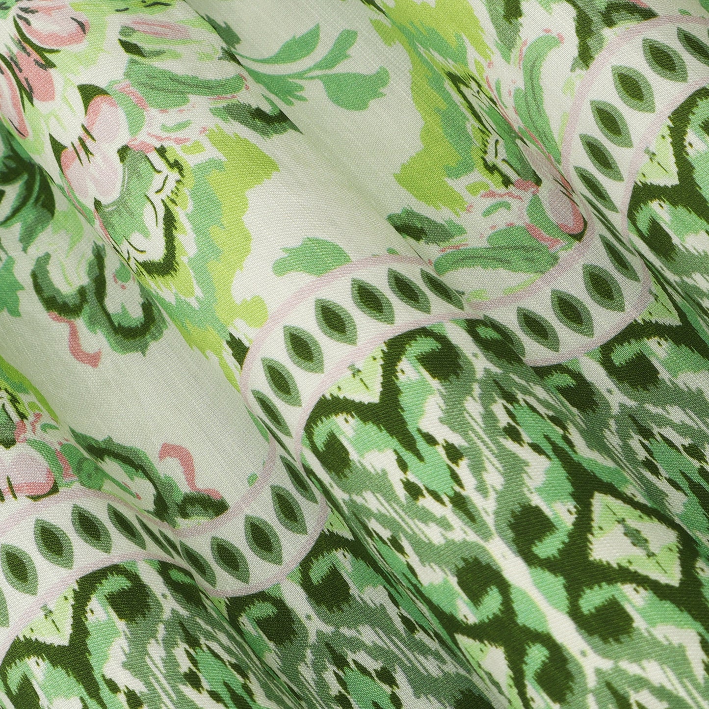 Linen Print Fabric