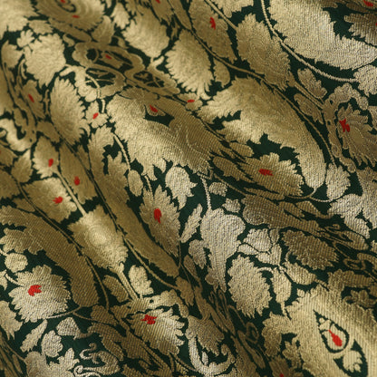 Bottle Green Khimkhab Brocade