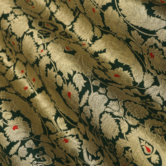 Bottle Green Khimkhab Brocade