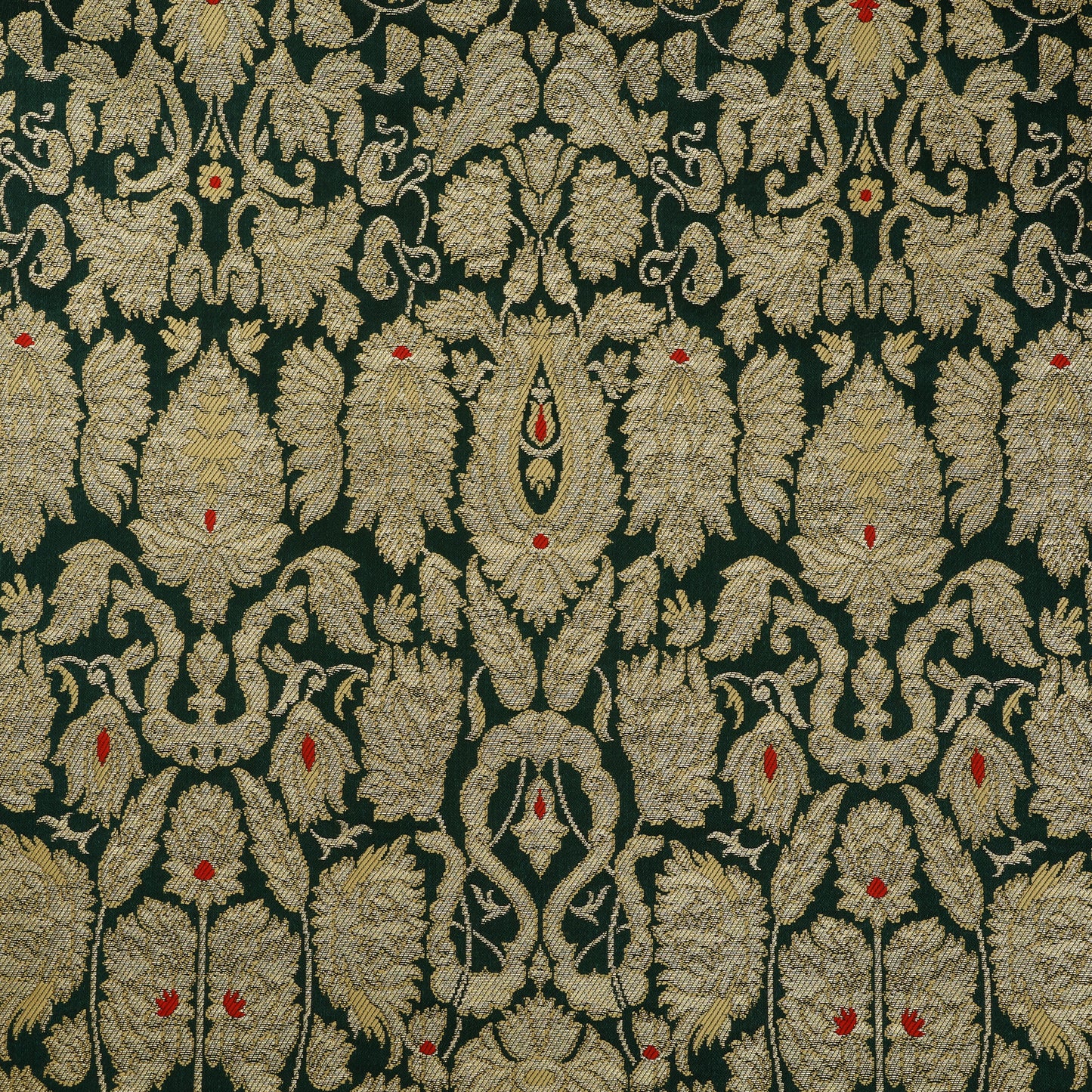 Bottle Green Khimkhab Brocade