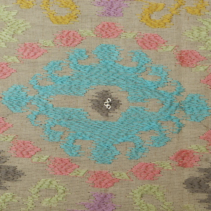 Colored Linen Embroidery Fabric (Cut Pieces 3Mtr)