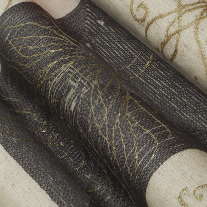 Colored Linen Embroidery Fabric