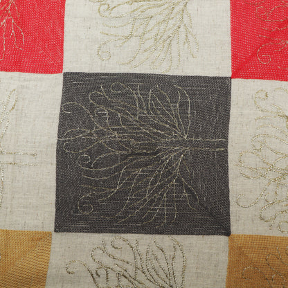 Colored Linen Embroidery Fabric