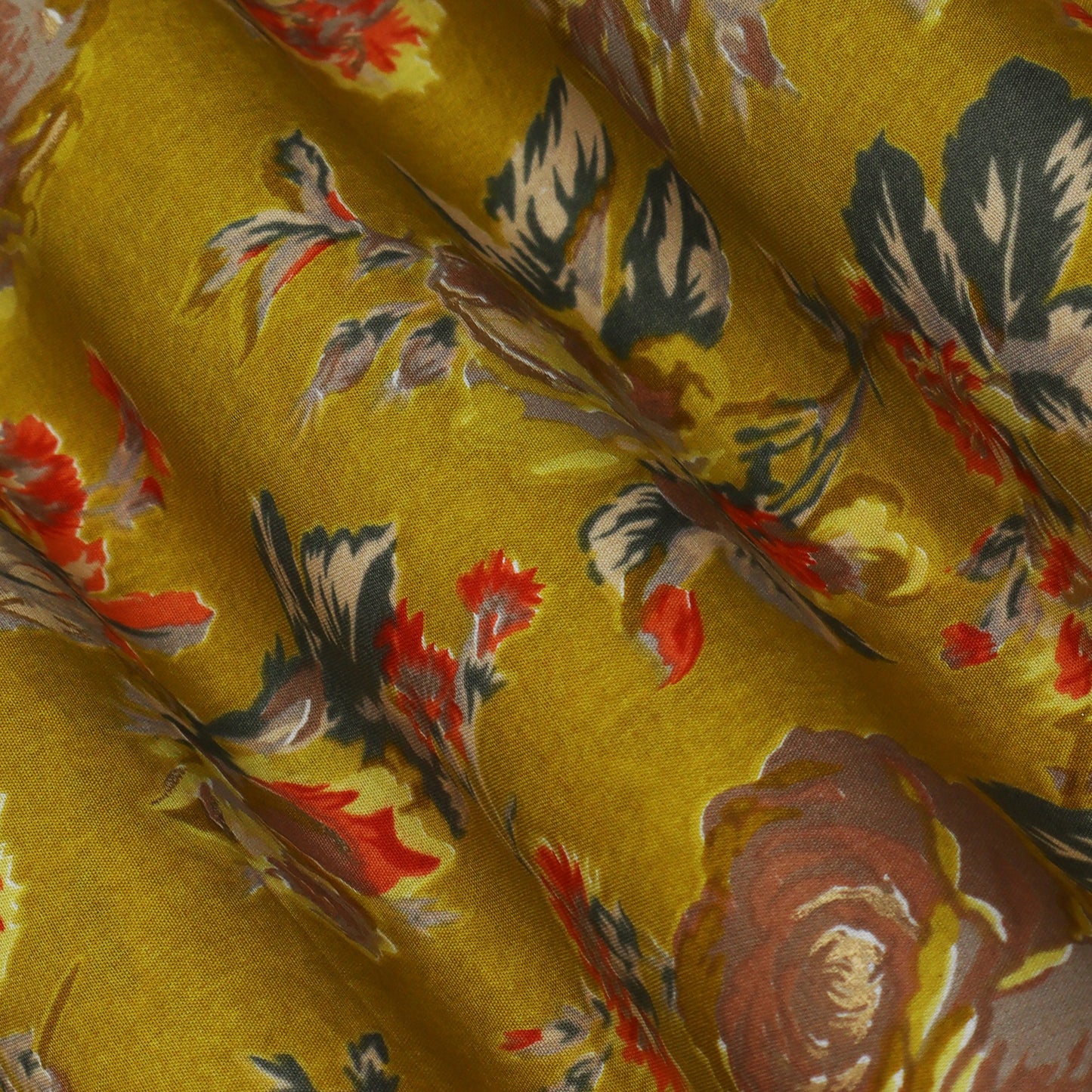 Mulmul Cotton Foil Print Fabric