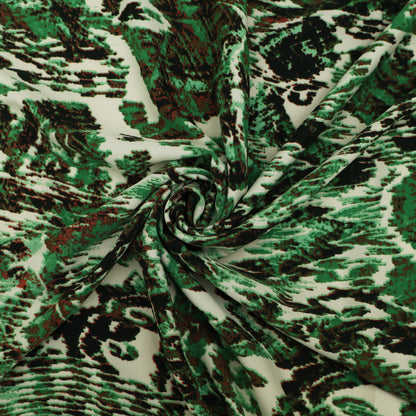 Multicolor Georgette Print Fabric