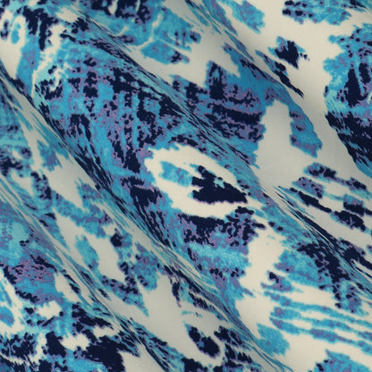 Multicolor Georgette Print Fabric