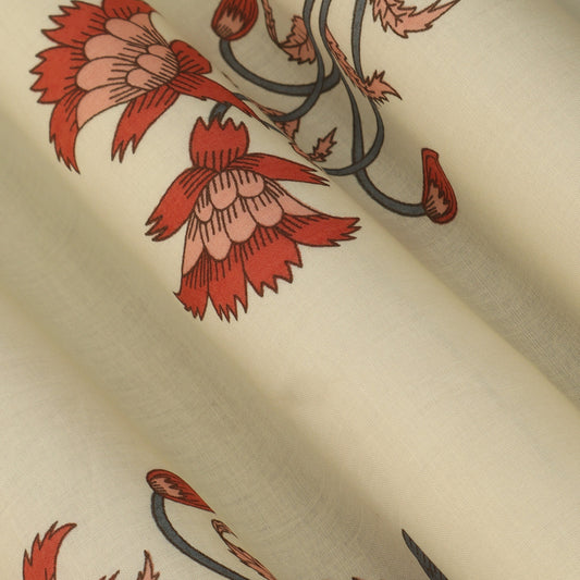 Floral Cotton Print Fabric