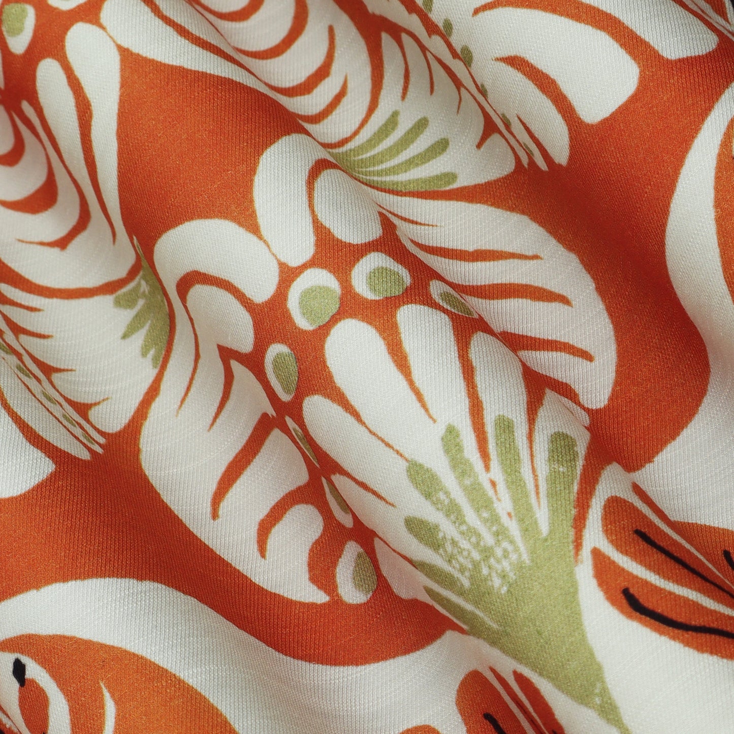 Linen Print Fabric