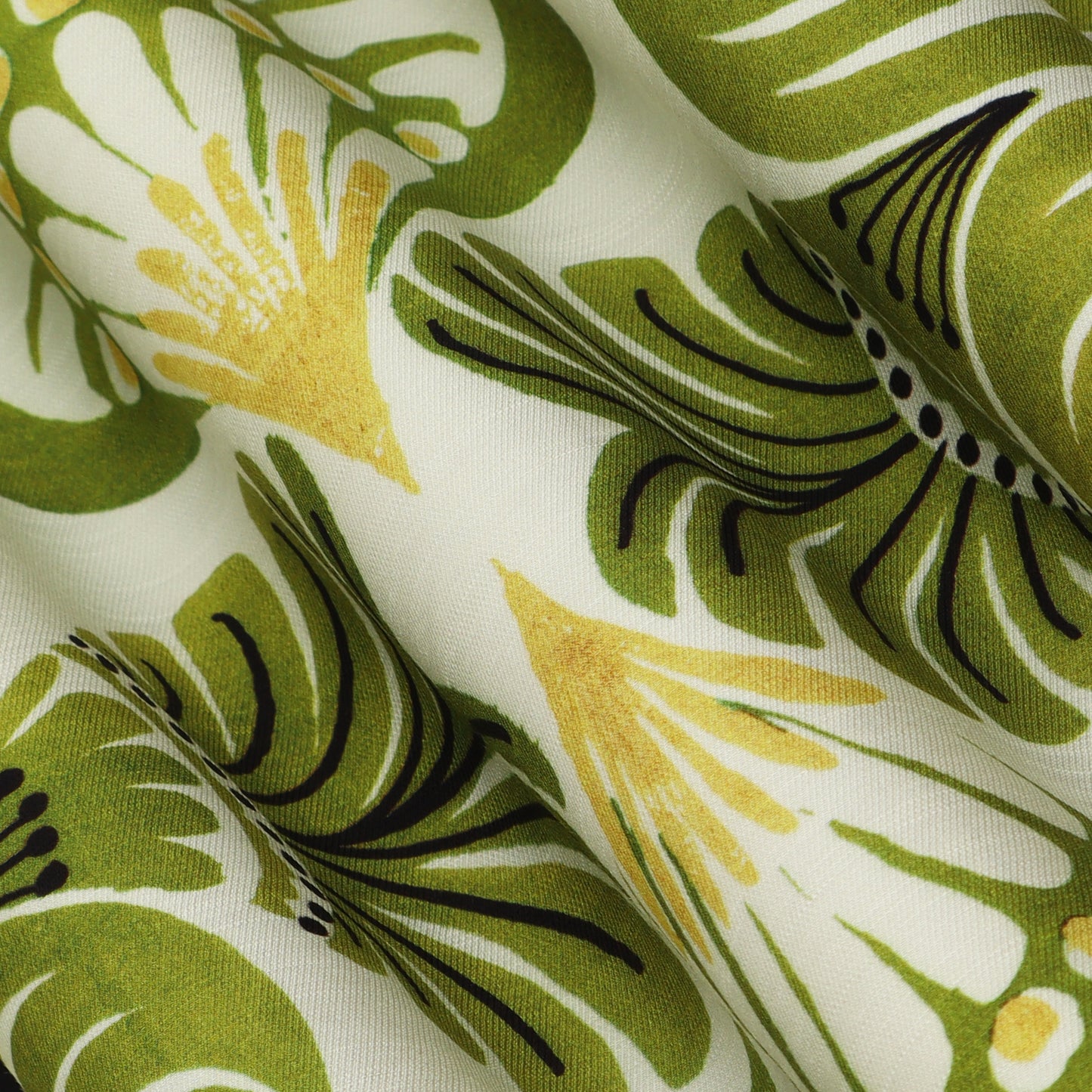 Linen Print Fabric