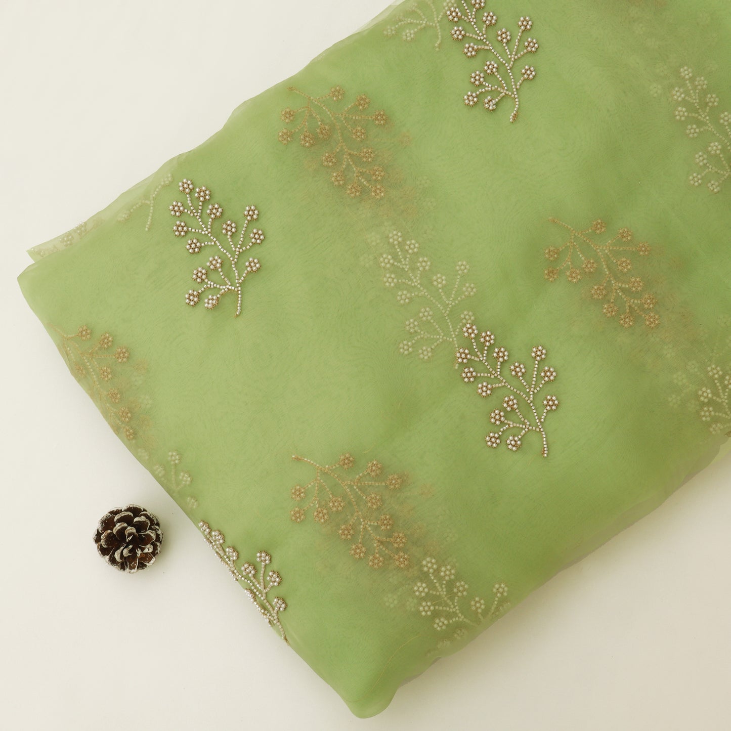 Organza Embroidery Fabric
