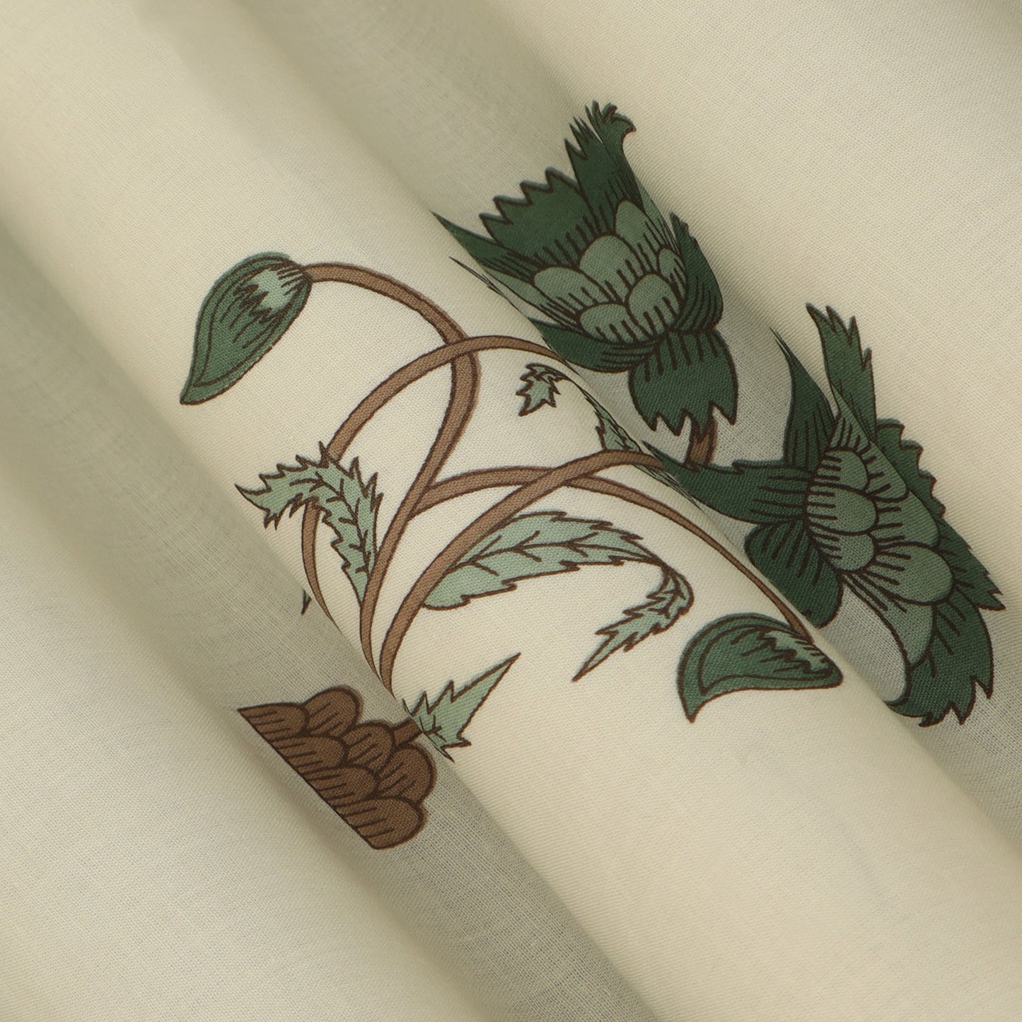 Floral Cotton Print Fabric