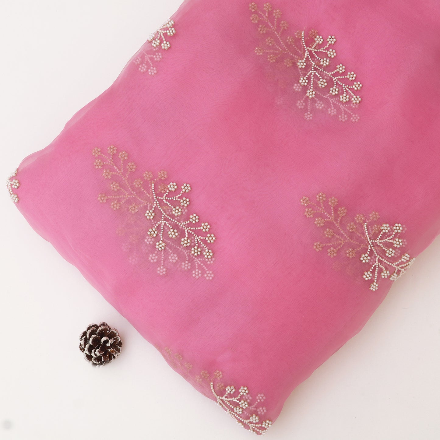 Organza Embroidery Fabric