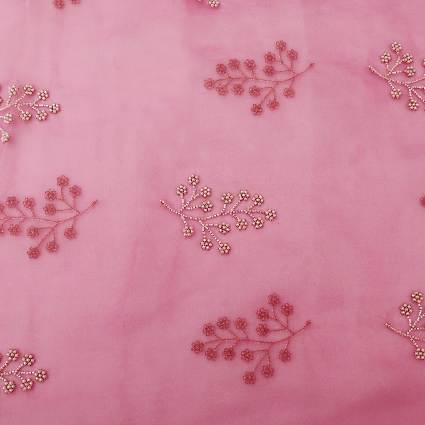 Organza Embroidery Fabric