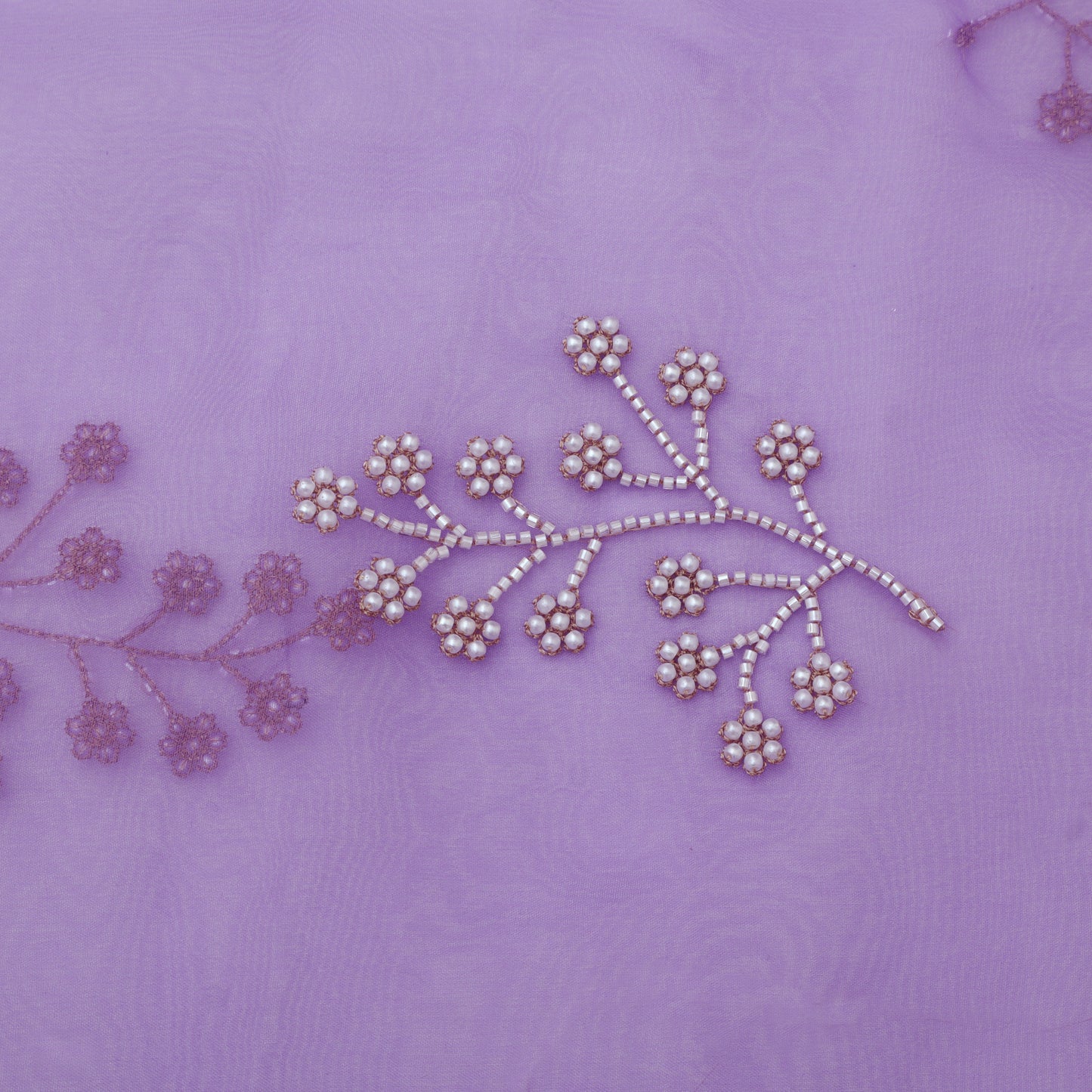 Organza Embroidery Fabric