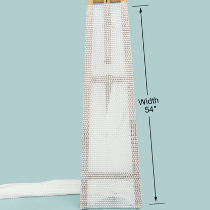 White Color Crossia Fabric