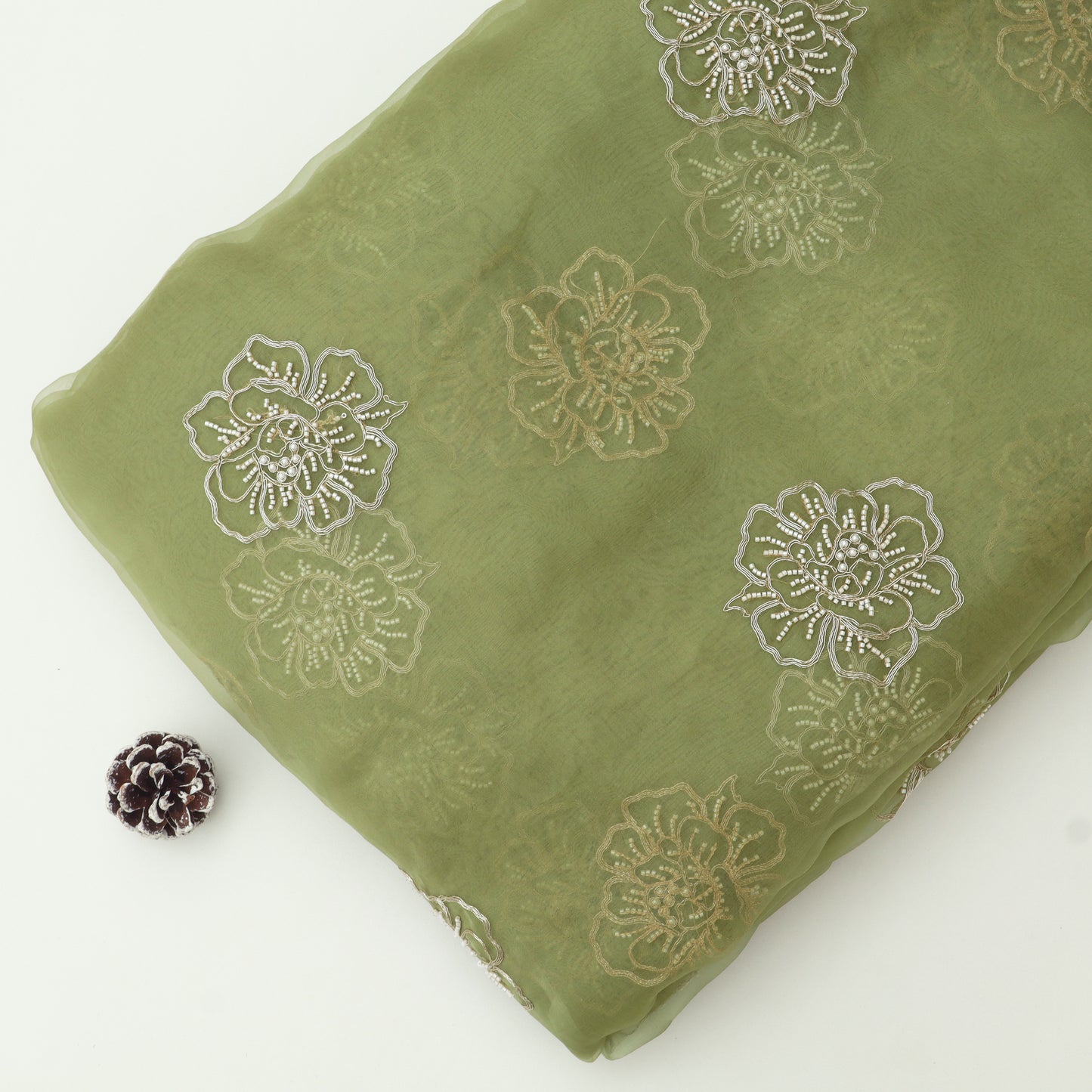 Organza Embroidery Fabric