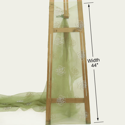 Organza Embroidery Fabric