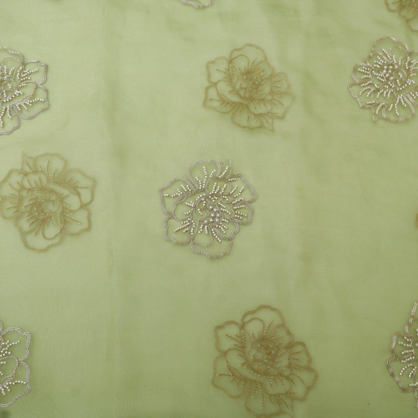 Organza Embroidery Fabric