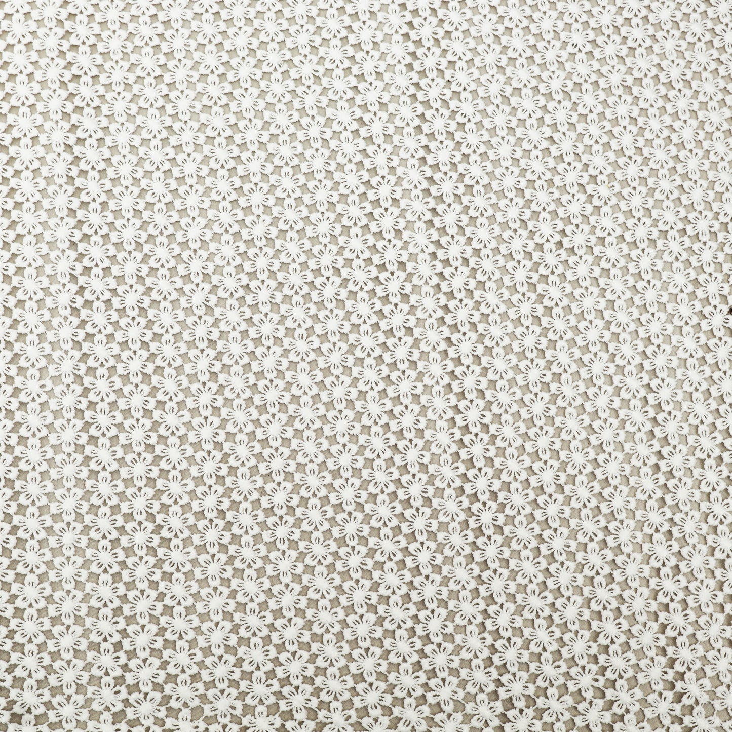 White Color Crossia Fabric