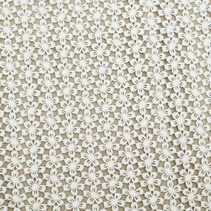 White Color Crossia Fabric