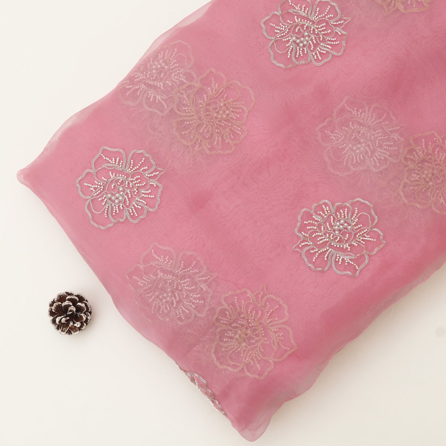 Organza Embroidery Fabric