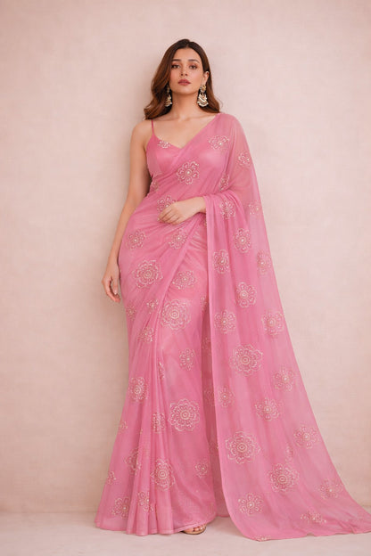 Organza Embroidery Fabric