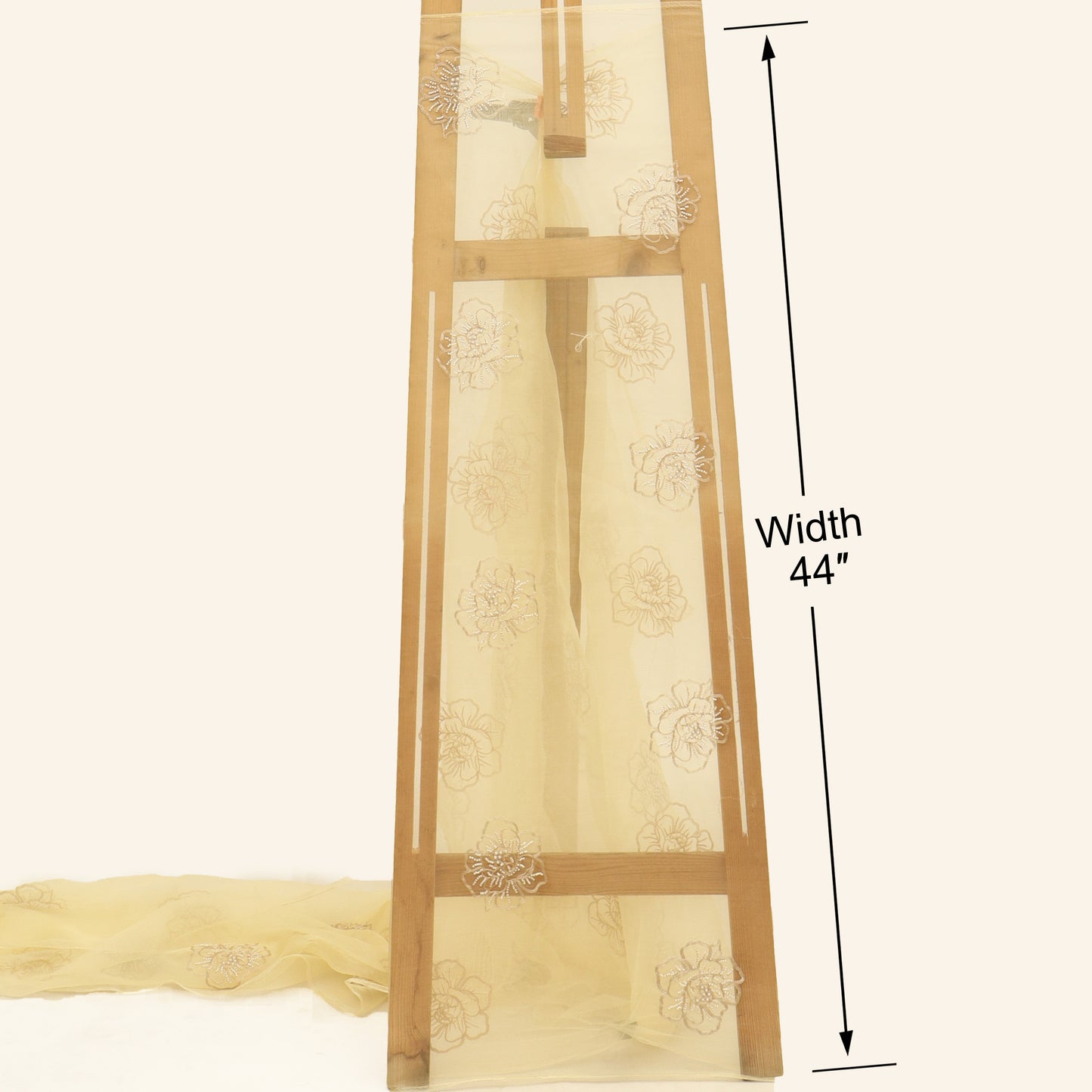 Organza Embroidery Fabric