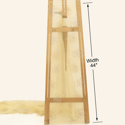 Organza Embroidery Fabric