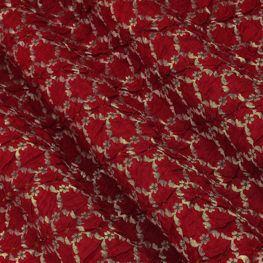 Pure Bandhej Fabric