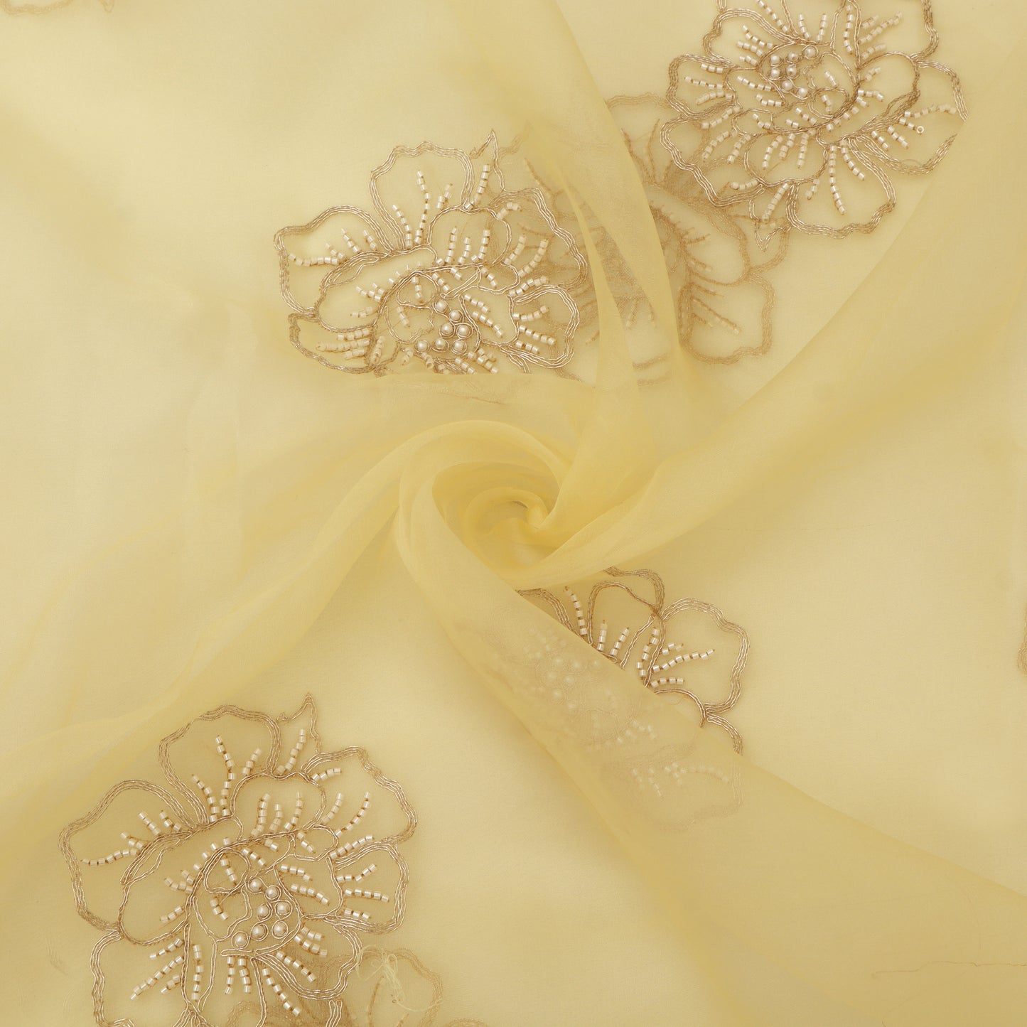 Organza Embroidery Fabric
