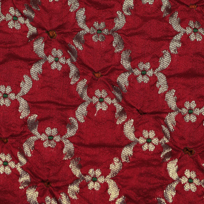 Pure Bandhej Fabric
