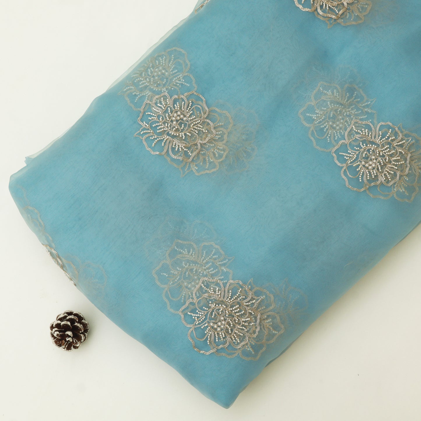 Organza Embroidery Fabric
