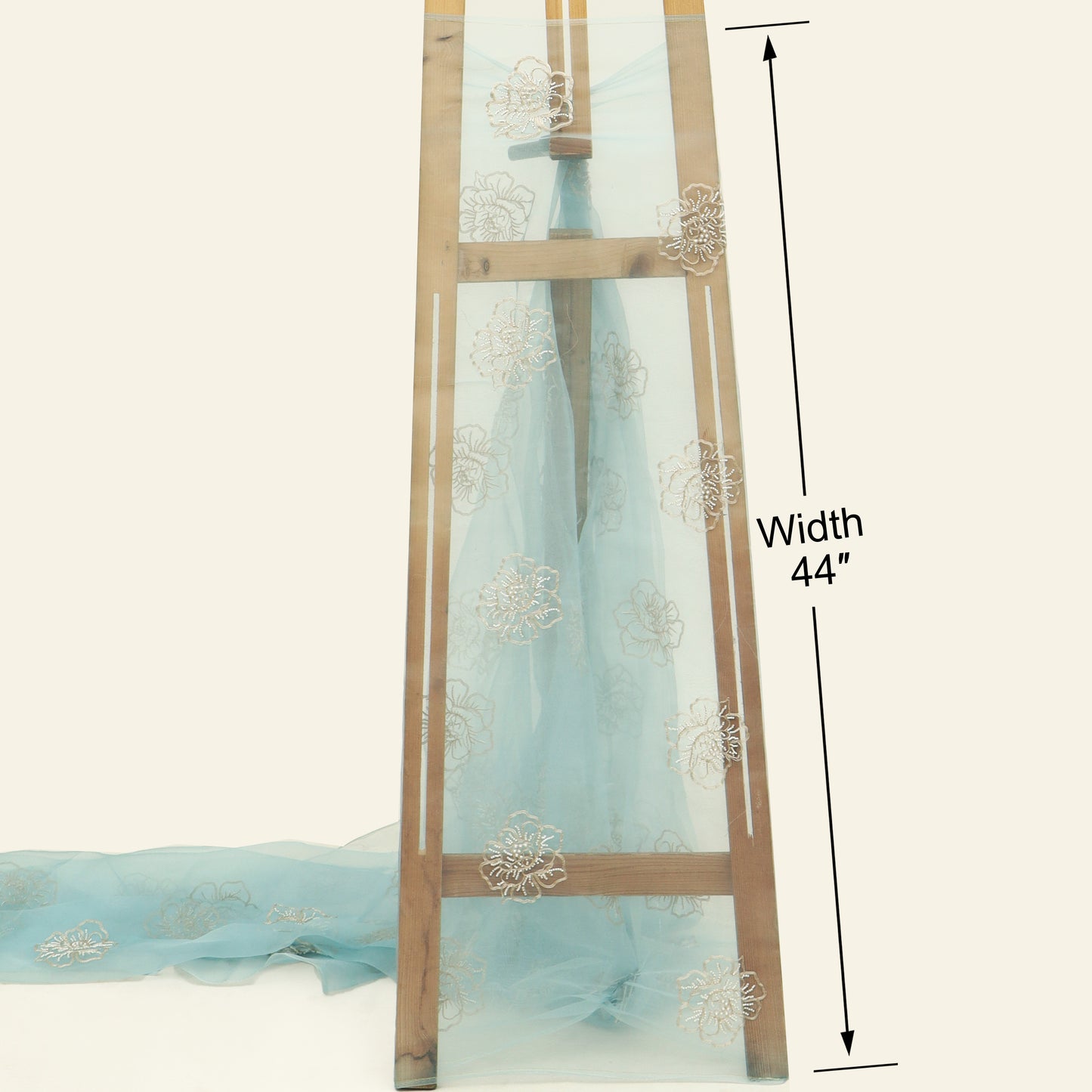 Organza Embroidery Fabric