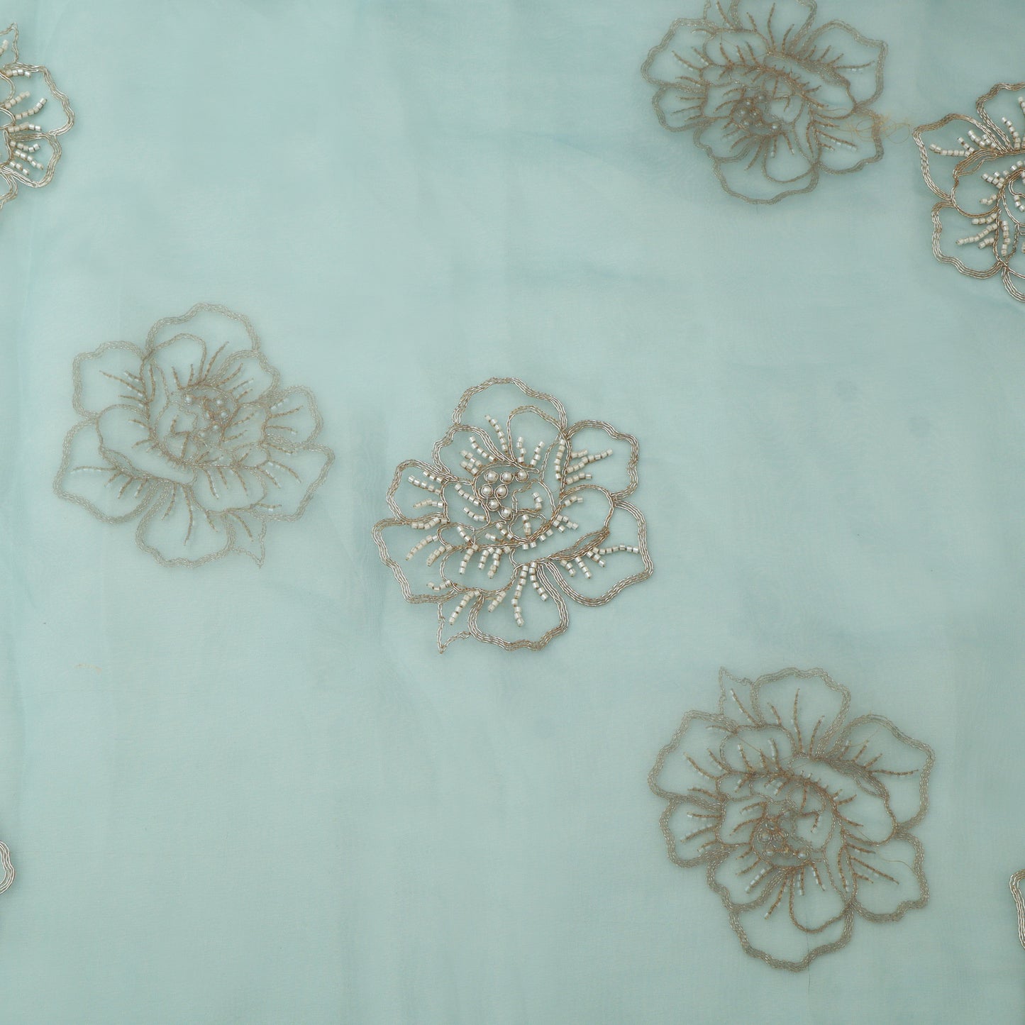 Organza Embroidery Fabric