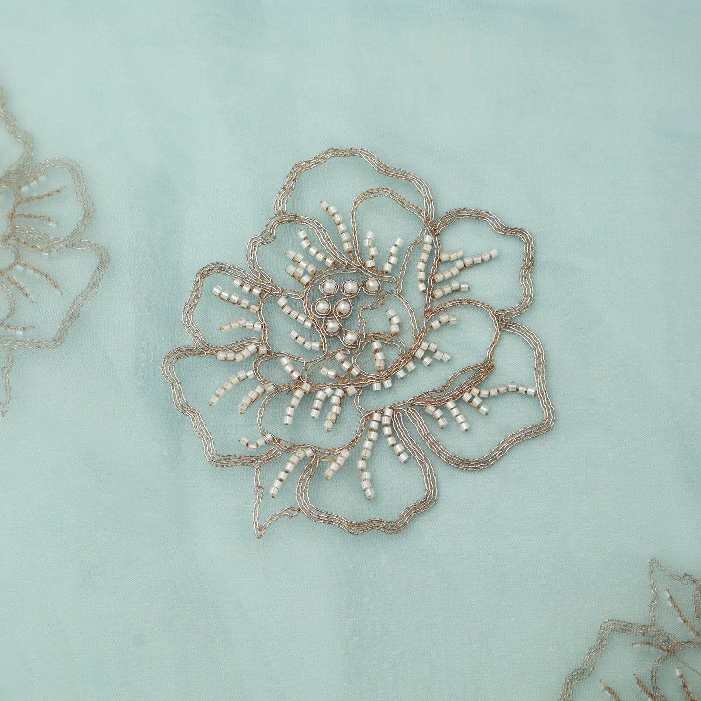 Organza Embroidery Fabric
