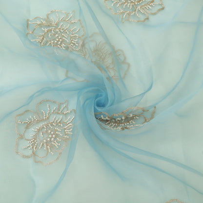 Organza Embroidery Fabric