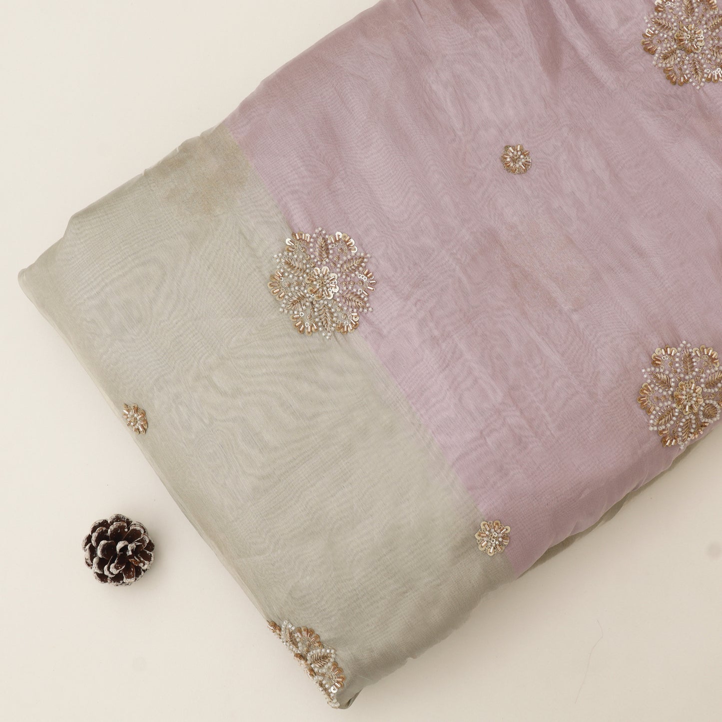 Organza Tissue Embroidery Fabric