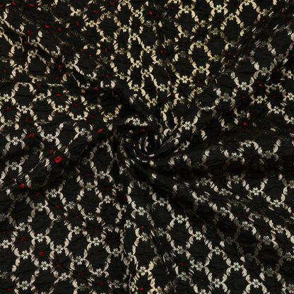 Pure Bandhej Fabric