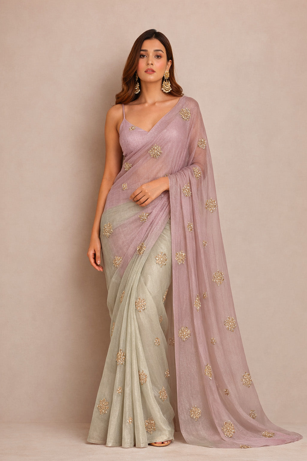 Organza Tissue Embroidery Fabric