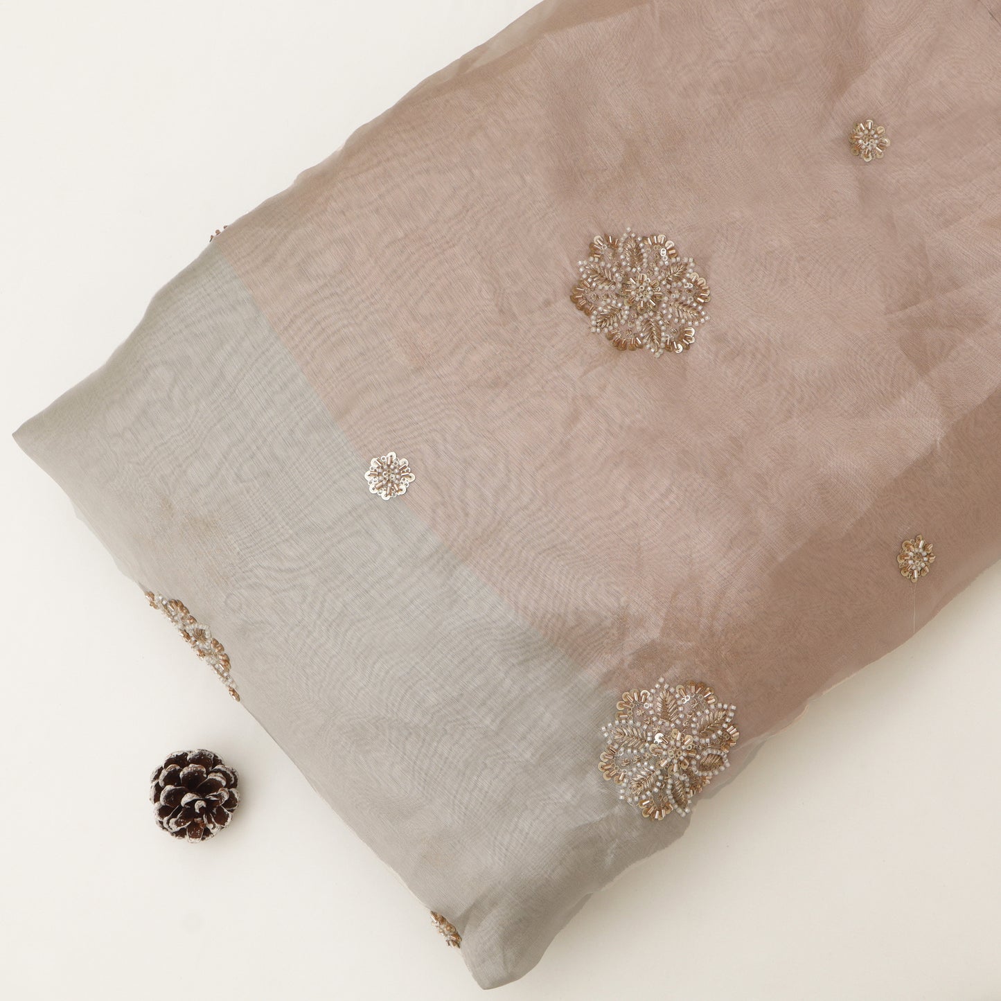 Organza Tissue Embroidery Fabric